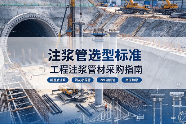 任丘注浆管选型标准